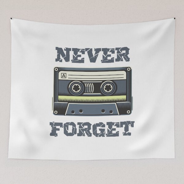 Item preview, Mixtape Magic - Never Forget Cassette Design designed and sold by lxmag.