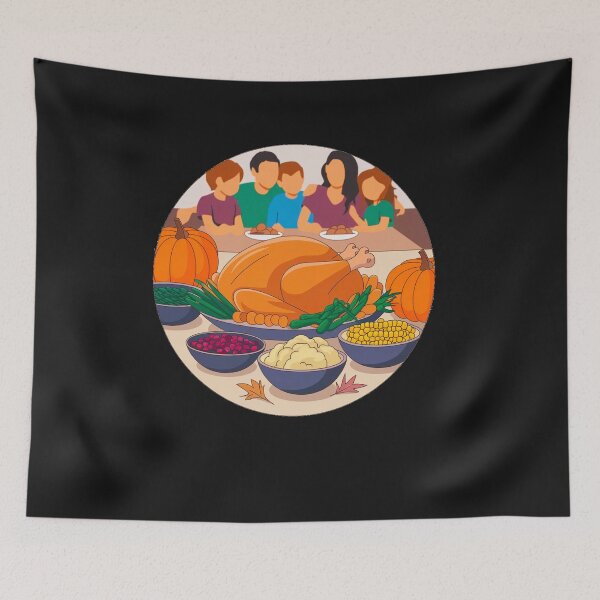 Item preview, Happy Thanksgiving wishes Turkey designed and sold by AnimalsDH305.