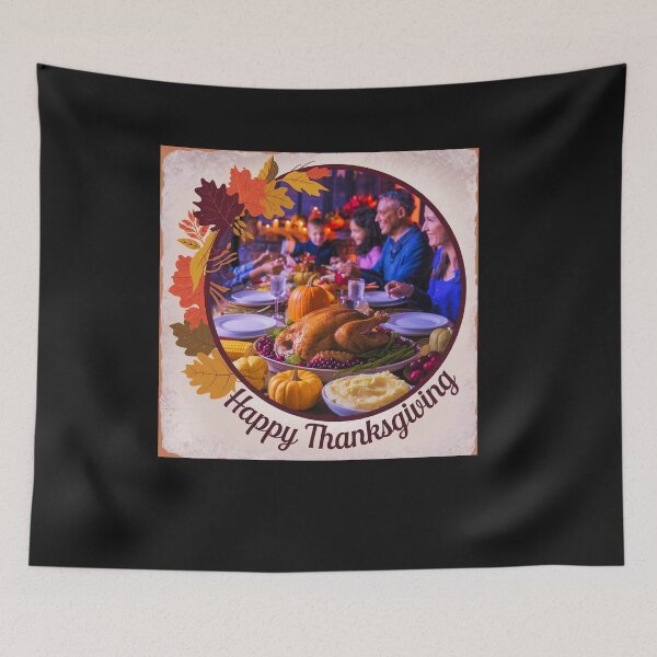Item preview, Happy Thanksgiving wishes Turkey designed and sold by AnimalsDH305.