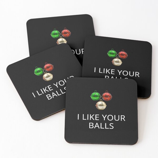 Item preview, I Like Your Balls Christmas Joke T-shirt designed and sold by SMARTKIT  DESIGNAGENCY.