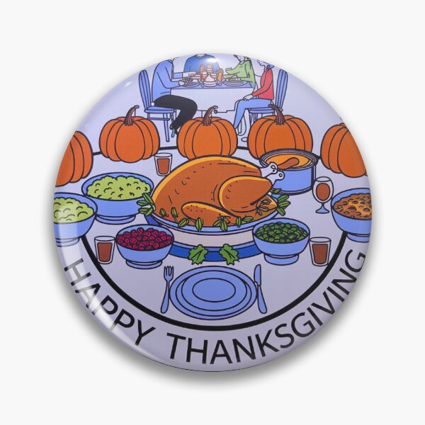 Item preview, Happy Thanksgiving wishes Turkey designed and sold by AnimalsDH305.