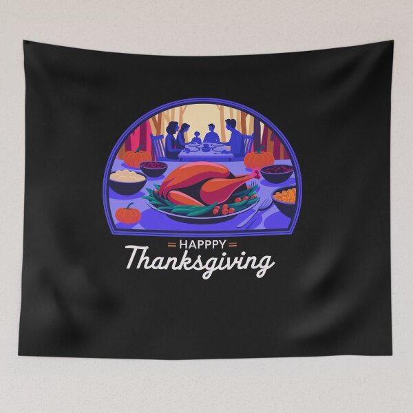 Item preview, Happy Thanksgiving wishes Turkey designed and sold by AnimalsDH305.