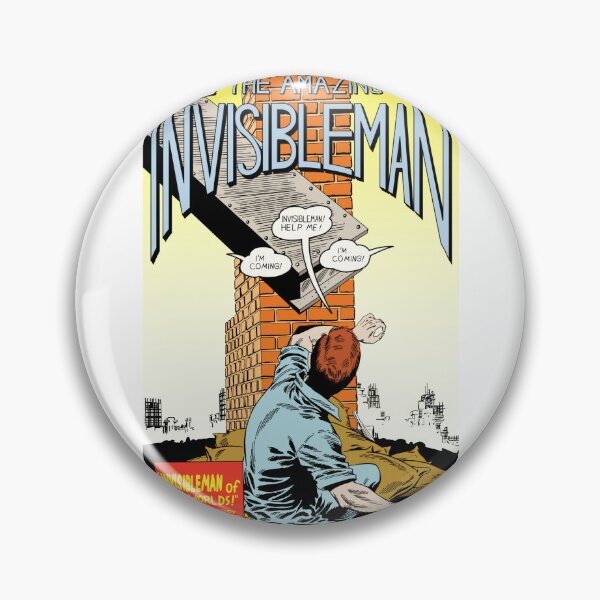 Item preview, the amazing invisibleman comic cover designed and sold by nankinman1.