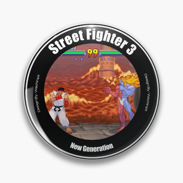 Item preview, Fan Logo Street Fighter 3 New Generation Circle By : WachiraX designed and sold by WachiraX.