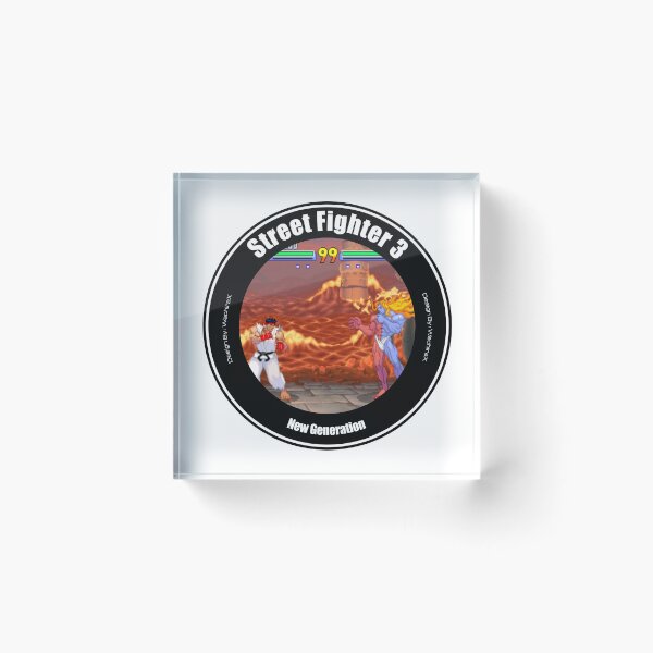 Item preview, Fan Logo Street Fighter 3 New Generation Circle By : WachiraX designed and sold by WachiraX.