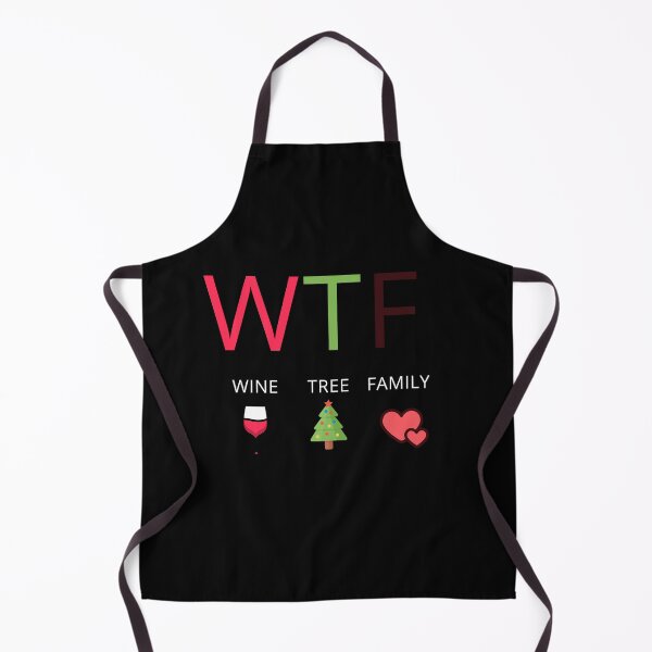 Item preview, Funny Christmas Shirt, WTF Wine Tree Family Christmas TShirt designed and sold by SMARTKIT DESIGNAGENCY.