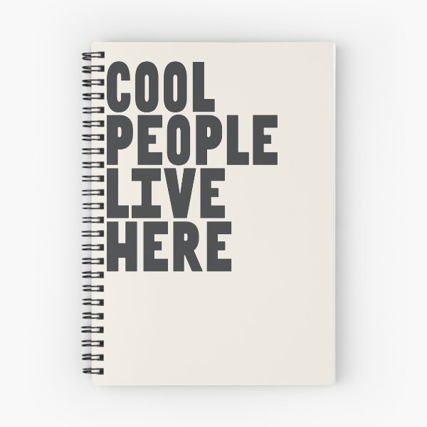 Item preview, Cool People Live Here designed and sold by OhFineArt.