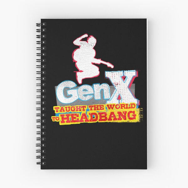 Item preview, GenX Taught the world to headbang designed and sold by MEWSnSWAG.