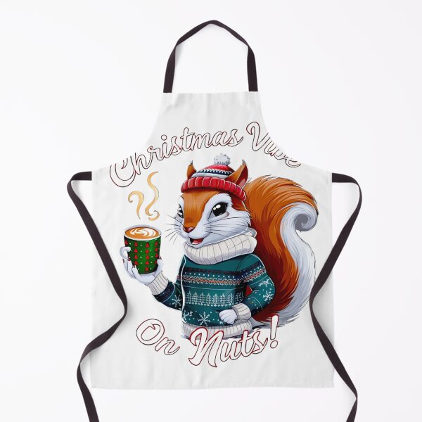 Item preview, Holiday Vibes: Cozy Squirrel with Christmas Latte designed and sold by ARTReMi.