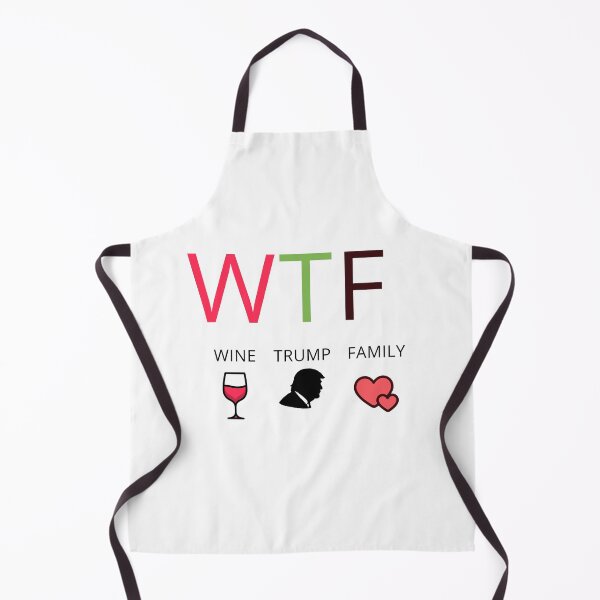 Item preview, Funny Christmas Shirt, WTF Wine Trump Family Christmas T-Shirt, Mens Funny Festive Shirt designed and sold by SMARTKIT DESIGNAGENCY.