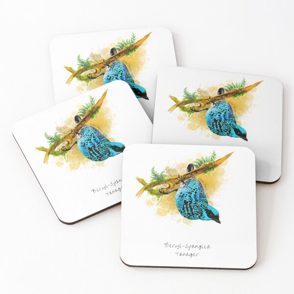 Item preview, Beryl-Spangled Tanager designed and sold by MisaHarman.