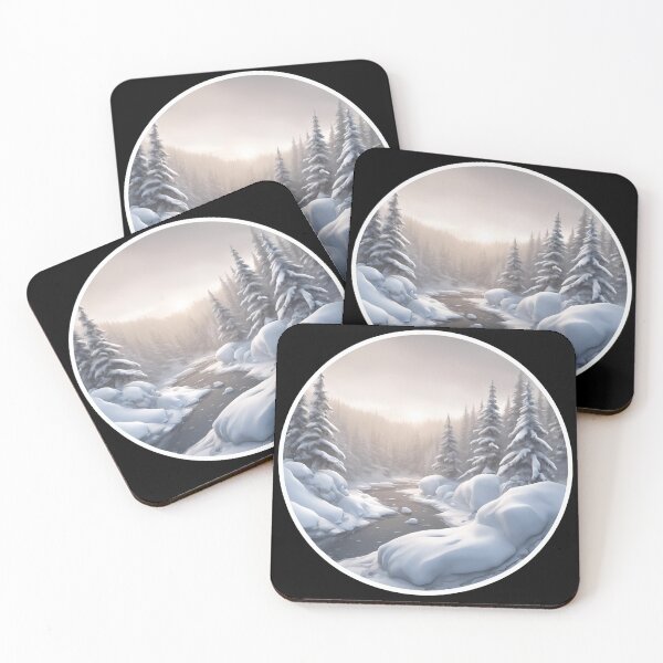 Item preview, Rushing Stream in the Forest designed and sold by Aquillashop.