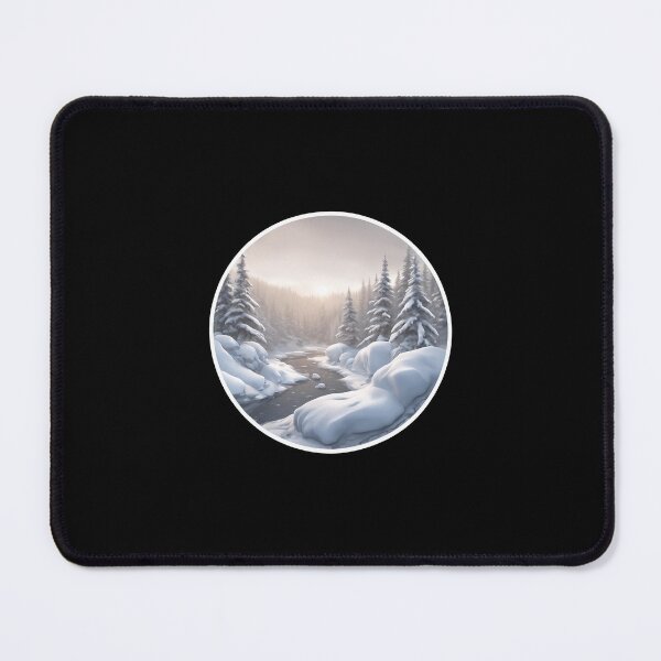 Item preview, Rushing Stream in the Forest designed and sold by Aquillashop.