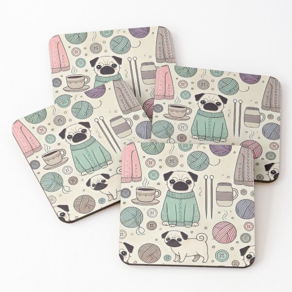 Item preview, knitting themed designed and sold by TEEJAMBOREE.