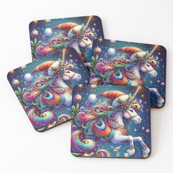 Item preview, Christmas Unicorn Whimsy designed and sold by I-I-Trading-Co.