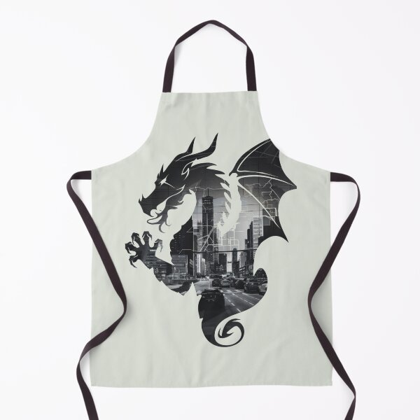 Item preview, Metropolitan Dragon Silhouette with Skyscraper Backdrop designed and sold by PragmaticP.