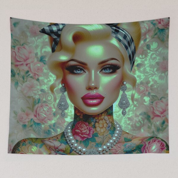 Item preview, Holographic Pinup- Diamond designed and sold by williamlharvey.