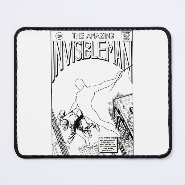 Item preview, the amazing invisibleman comic cover ink designed and sold by nankinman1.