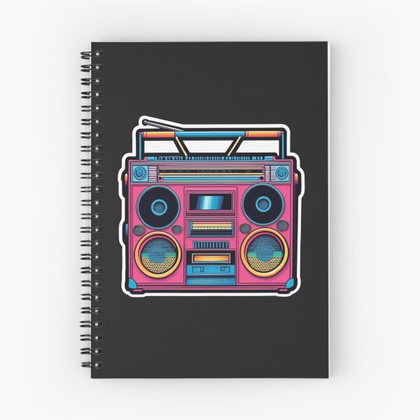 Artikelvorschau, Neon-Retro-Boombox entworfen und verkauft von han61578.