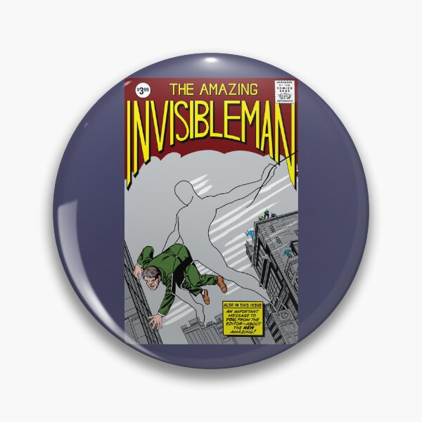 Item preview, the amazing invisibleman comic cover  designed and sold by nankinman1.