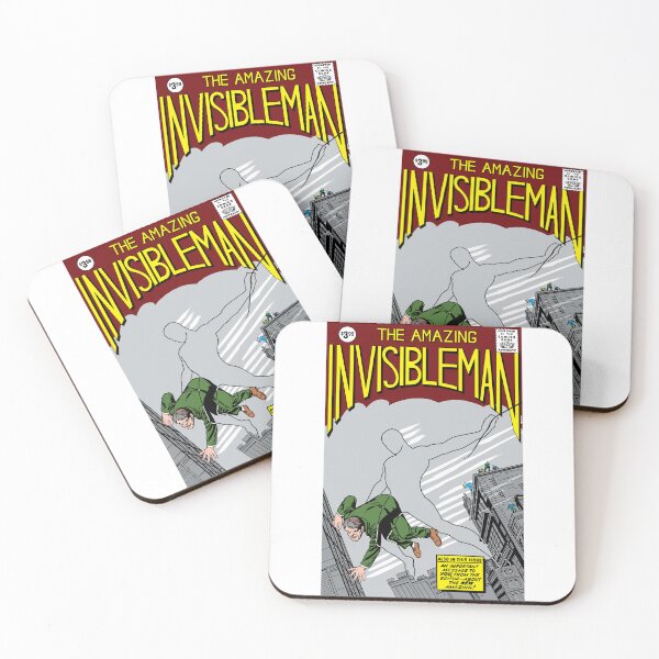 Item preview, the amazing invisibleman comic cover designed and sold by nankinman1.