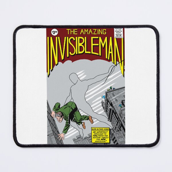 Item preview, the amazing invisibleman comic cover  designed and sold by nankinman1.