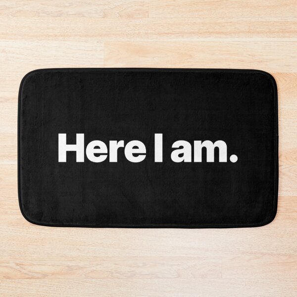 Item preview, Here I am. (White text) designed and sold by STUDIO-72.