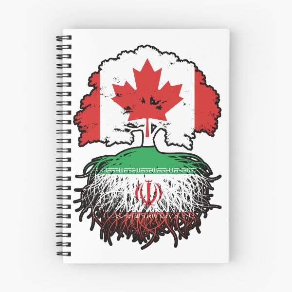 Item preview, Iran Iranian Canadian Canada Tree Roots Flag designed and sold by FlagX.