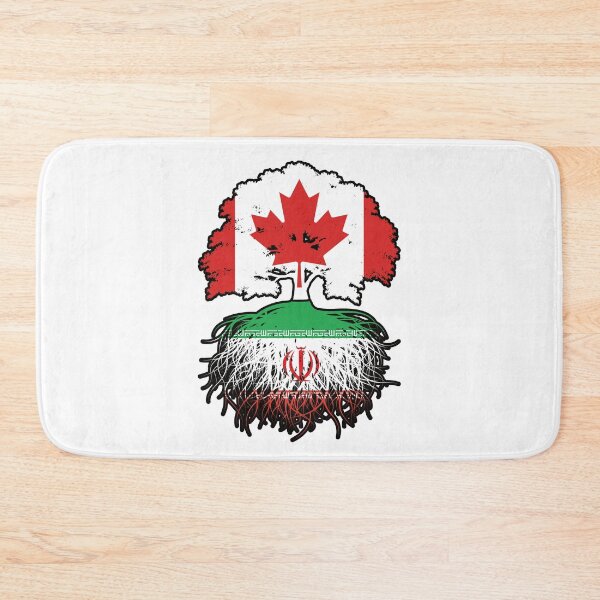 Item preview, Iran Iranian Canadian Canada Tree Roots Flag designed and sold by FlagX.