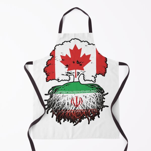 Item preview, Iran Iranian Canadian Canada Tree Roots Flag designed and sold by FlagX.