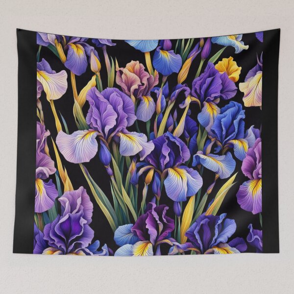 Item preview, Iris germanica - Green flower Power   designed and sold by Helios Be. Lavsh.