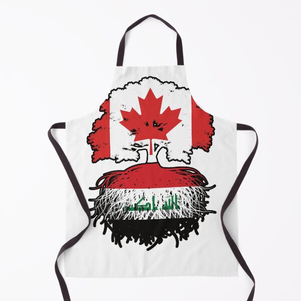 Item preview, Iraq Iraqi Canadian Canada Tree Roots Flag designed and sold by FlagX.