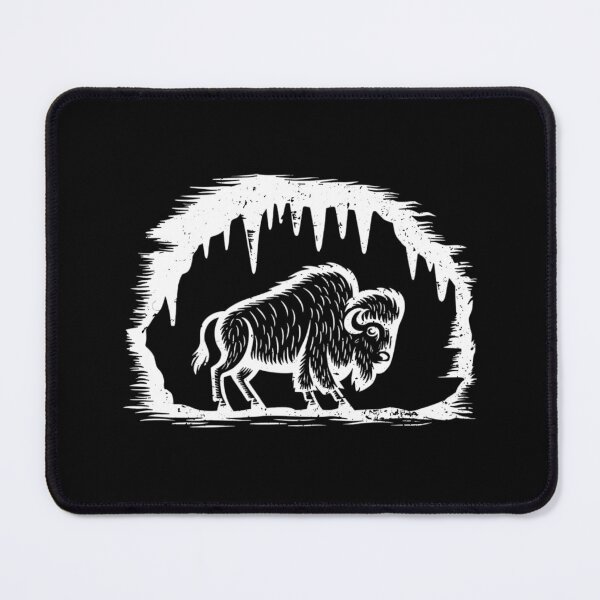 Item preview, Cave Art Bison - Neanderthal Art in Ice Age (Archaeology Paleontology Profession) Distressed designed and sold by CottonGarb.