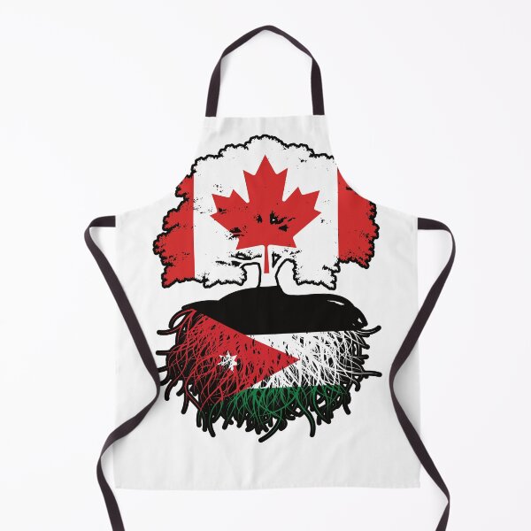 Item preview, Jordan Jordanian Canadian Canada Tree Roots Flag designed and sold by FlagX.