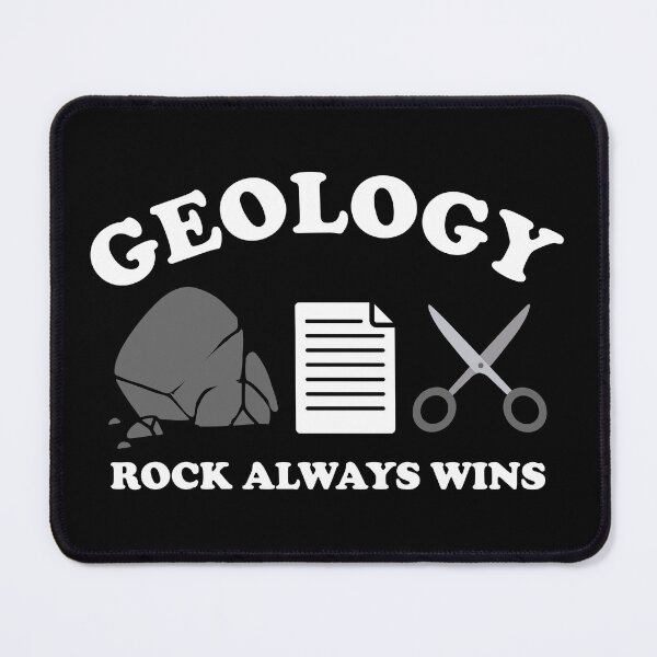 Item preview, Rock Always Wins - Funny Geology Pun for Geologists designed and sold by ScienceCorner.