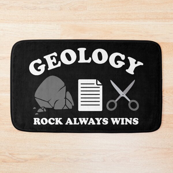 Item preview, Rock Always Wins - Funny Geology Pun for Geologists designed and sold by ScienceCorner.