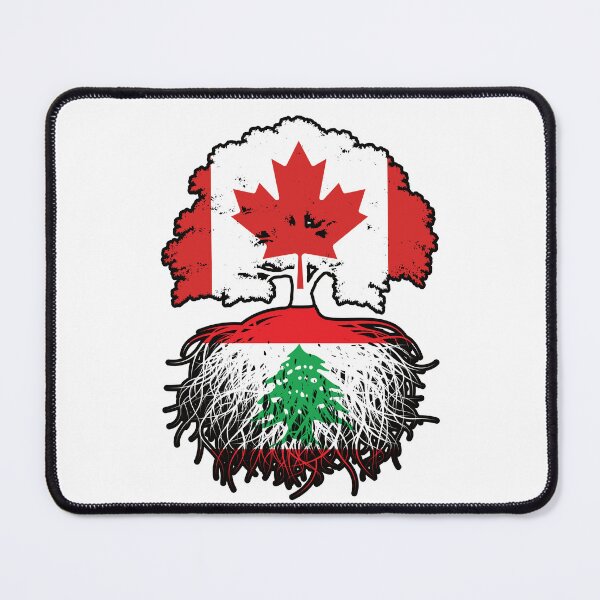 Item preview, Lebanon Lebanese Canadian Canada Tree Roots Flag designed and sold by FlagX.
