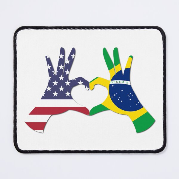 Item preview, American Brazil Flag Shirt #2 designed and sold by OscarShoping.