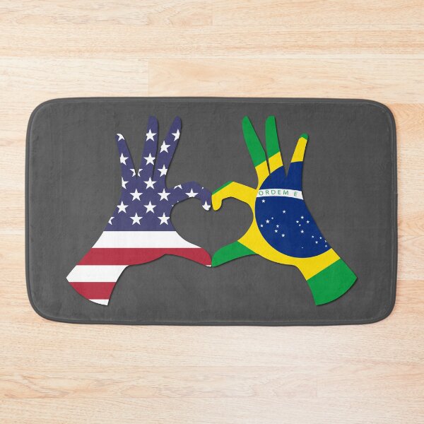 Item preview, American Brazil Flag Shirt #2 designed and sold by OscarShoping.