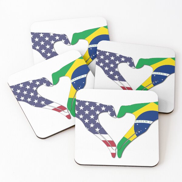 Item preview, American Brazil Flag Shirt #3 designed and sold by OscarShoping.