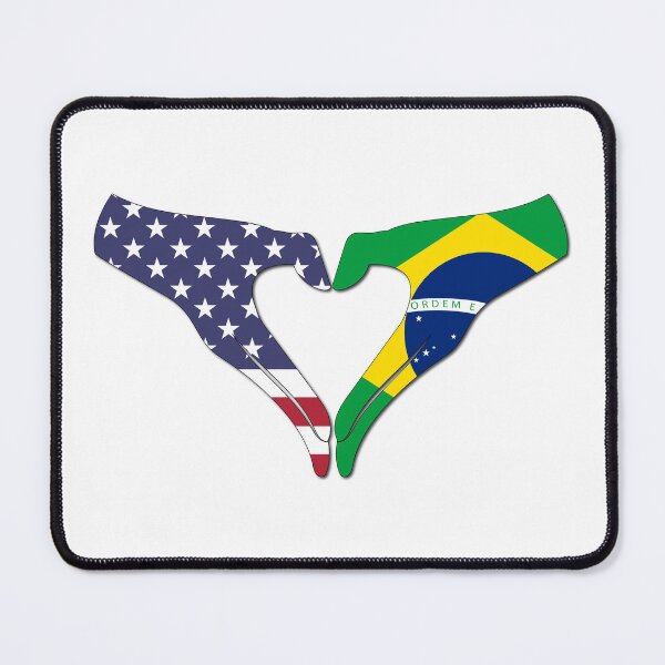 Item preview, American Brazil Flag Shirt #3 designed and sold by OscarShoping.