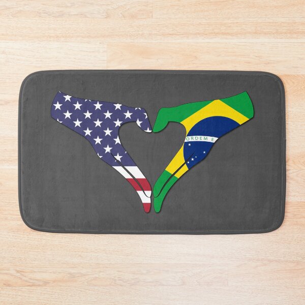 Item preview, American Brazil Flag Shirt #3 designed and sold by OscarShoping.