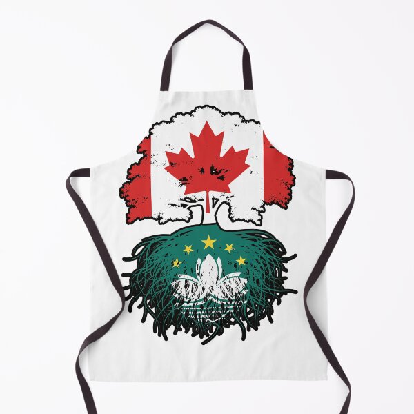 Item preview, Macau Macanese Canadian Canada Tree Roots Flag designed and sold by FlagX.