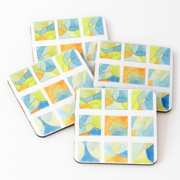 Item preview, Keeping it Simple Abstract Watercolour designed and sold by Iryna Nimmo Art.