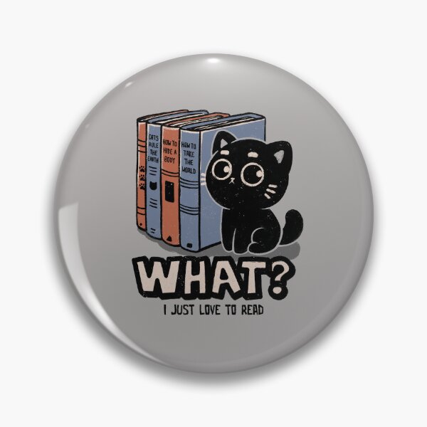 Item preview, What I Just Love To Read - Funny Cute Sarcasm Black Cat Books Gift designed and sold by koalateess.