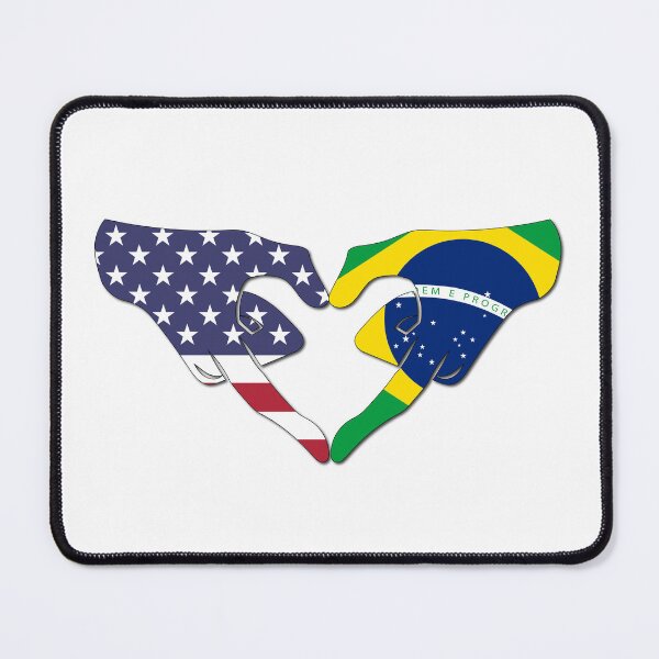 Item preview, American Brazil Flag Shirt #4 designed and sold by OscarShoping.