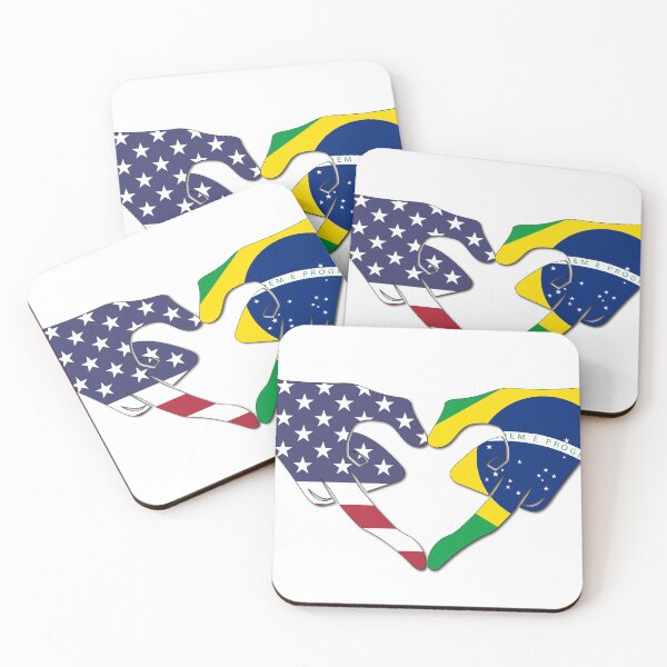 Item preview, American Brazil Flag Shirt #4 designed and sold by OscarShoping.