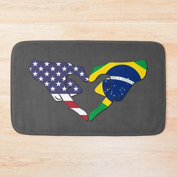 Item preview, American Brazil Flag Shirt #4 designed and sold by OscarShoping.