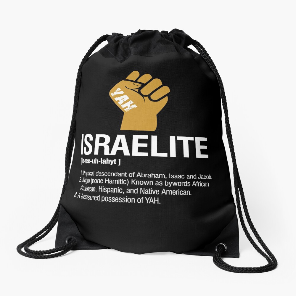 Israelite Definition Drawstring Bag