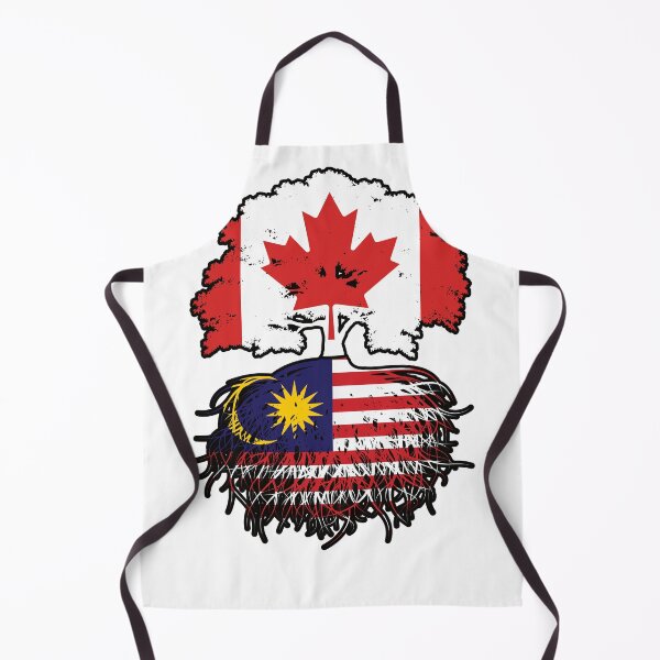 Item preview, Malaysia Malaysian Canadian Canada Tree Roots Flag designed and sold by FlagX.